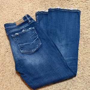 BKE Women's Medium Blue Boot Cut Jeans